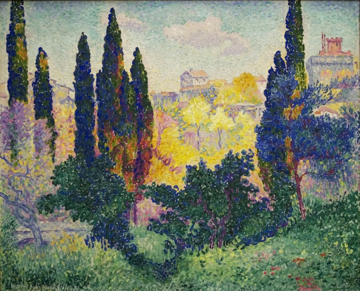 I cipressi a Cagnes - Musée d'Orsay, Parigi